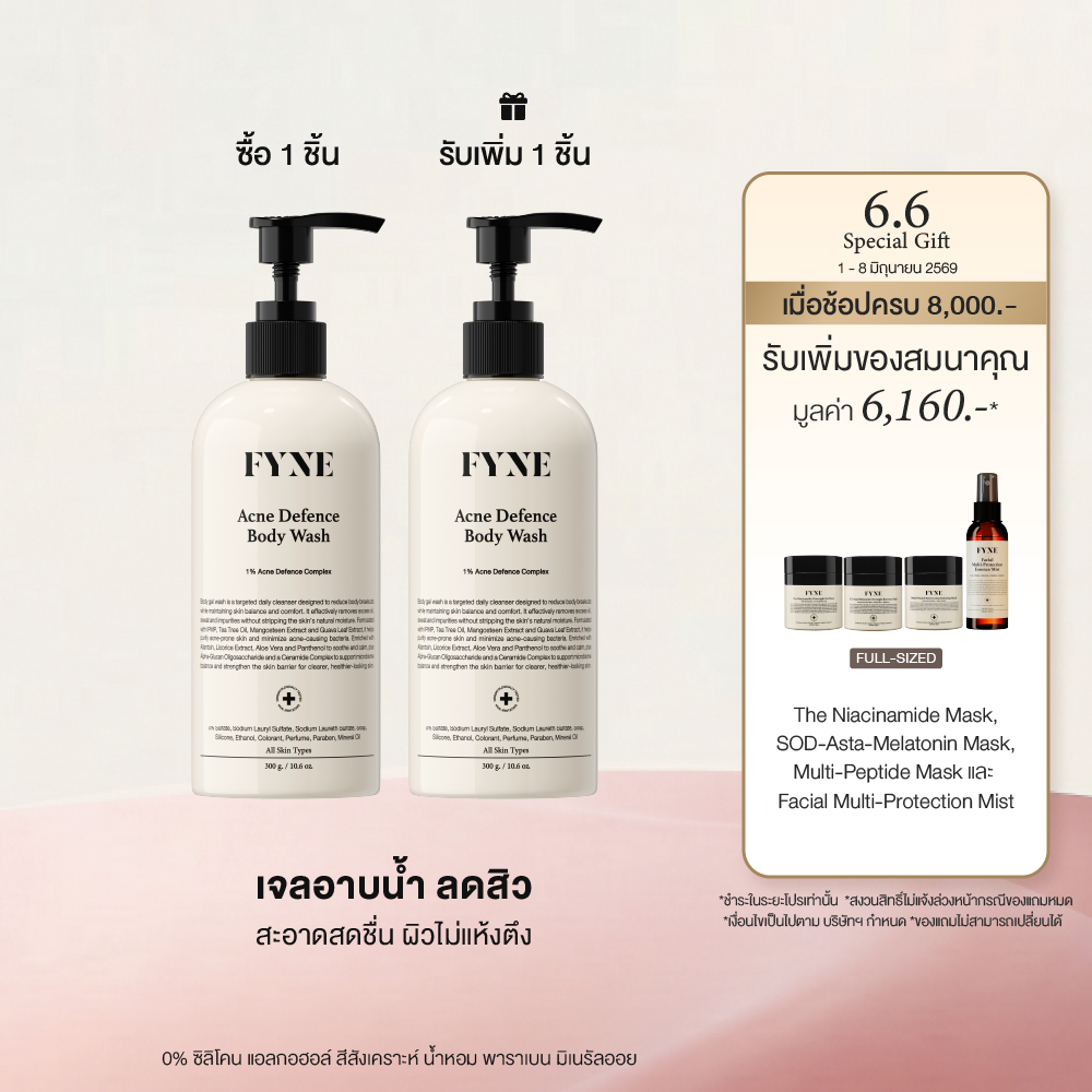 R04 l FYNE Acne Defence Body Wash