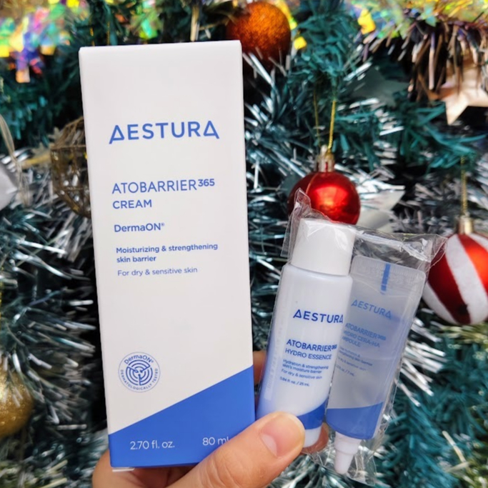 แท้จากเกาหลี 💯 Aestura Atobarrier 365 Cream 80 ml. (แถมฟรี essence+ampoule set)