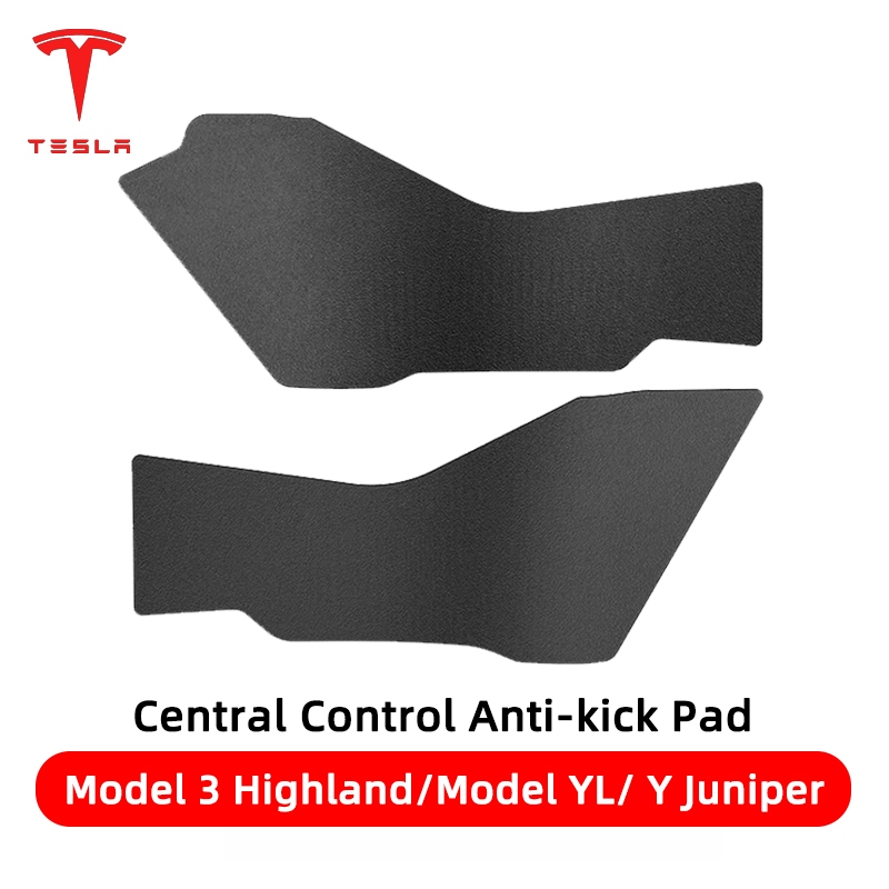 🚚จัดส่งจากไทย🚚 คอนโซลกลาง Anti-kick Pad Tesla Model 3 Highland / Model YL / Y Juniper แผ่นป้องกันอุปกรณ์เสริมในรถยนต์