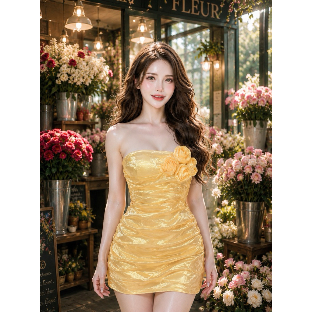 เกาะอกPRผ้าแก้วรัดรูป✨NEW✨