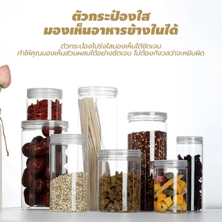 50pcs กระปุกพลาสติกใสPET Foodgrade กระป๋องพลาสติกใส ฝาเกลียว ไม่แตกง่ายความเหนียวที่ดีกระปุกใสสําหรับใส่