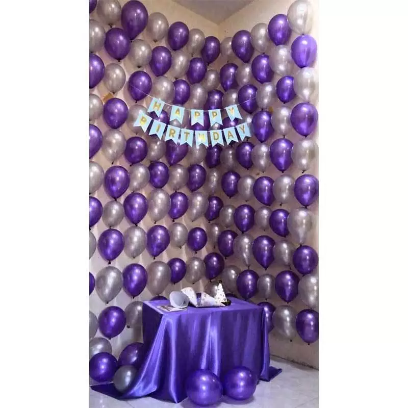 ลูกโป่งเมทัลลิก ลูกโป่งมุก โครเมี่ยม จัดซุ้มปาร์ตี้ Balloon Garland DIY PT-6 thumbnail 3