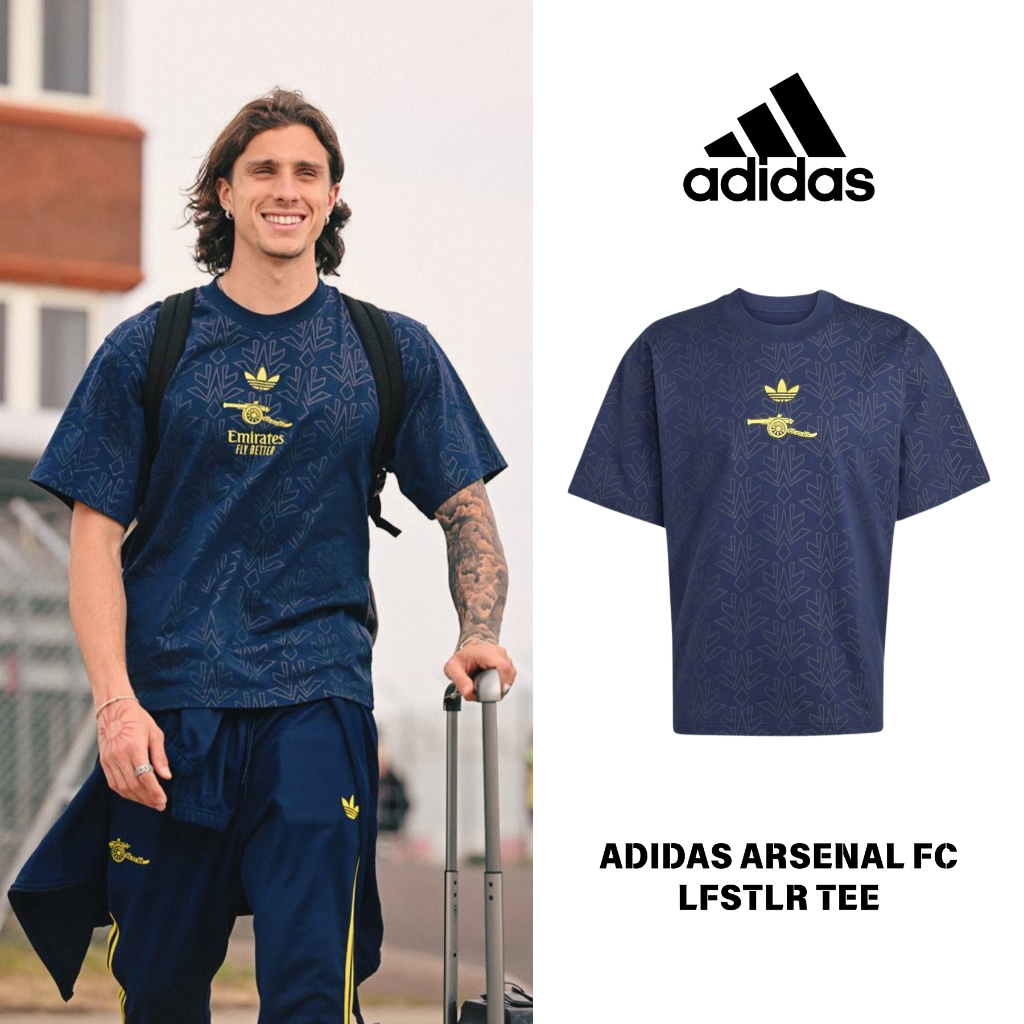 【จัดส่งทันที】Adidas Arsenal Fc Lfstlr Tee เสื้อฟุตบอล