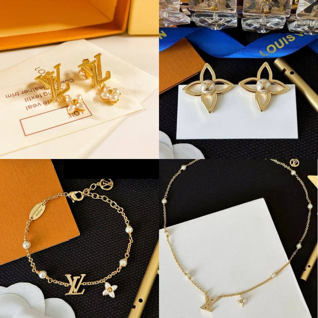 🔥พร้อมส่ง🔥ต่างหู ข้อมือ สร้อยคอ ดอกไม้ 🌼 | BLOSSOM EARRINGs