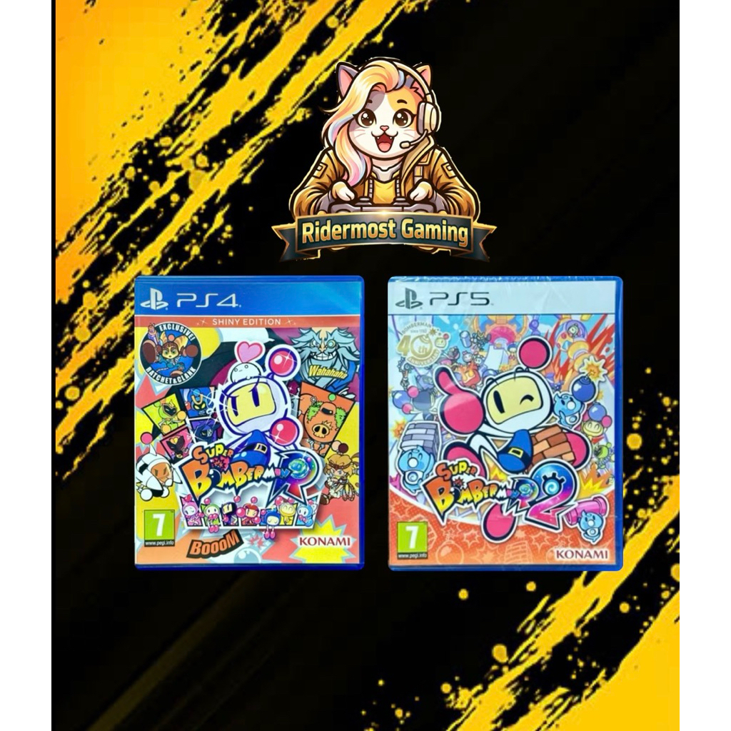 [PLAYSTATION 4/5] Super Bomberman R / Super Bomberman R 2[EN]มือ 2 พร้อมส่ง!!!