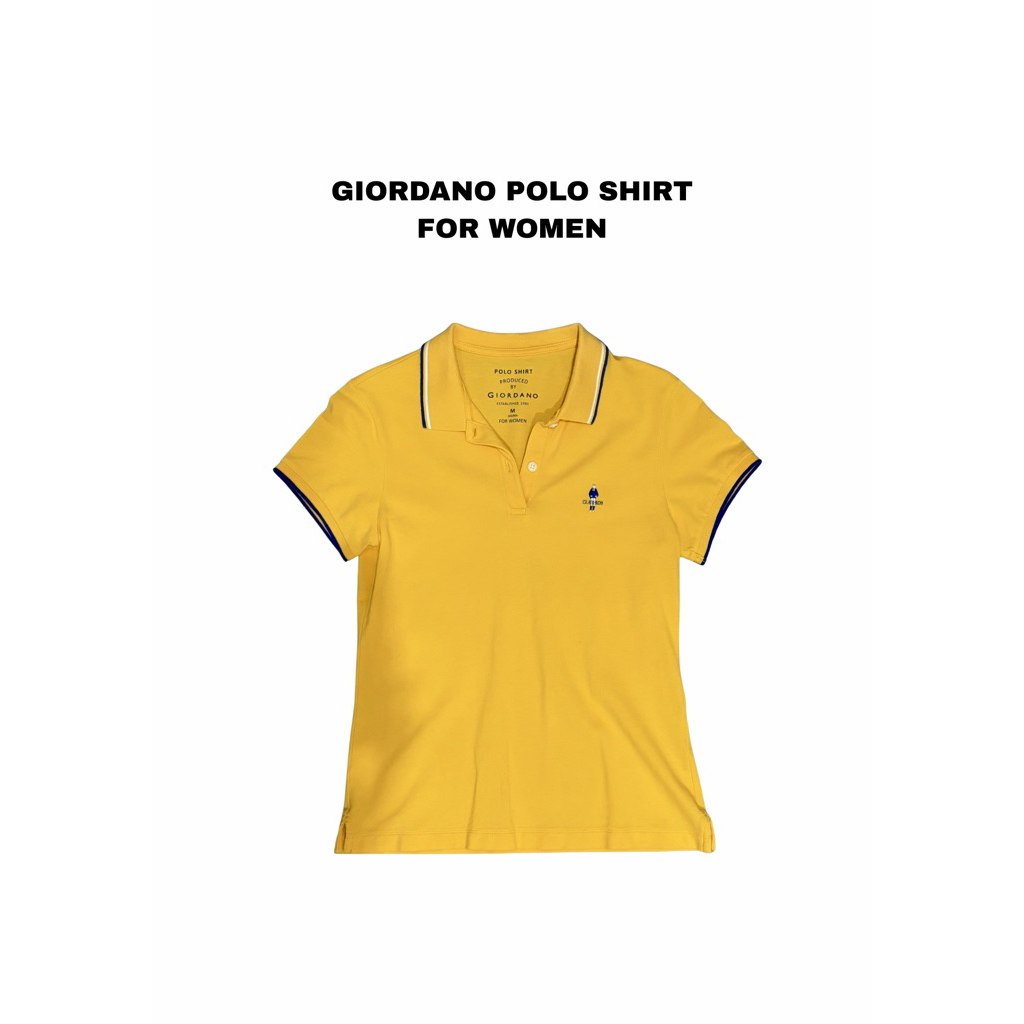 ส่งต่อ GIORDANO POLO SHIRT FOR WOMEN
