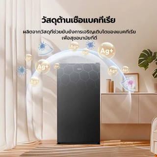 (Pre Sale) Haier ตู้เย็นมินิบาร์ ขนาด 3.1 คิว 90 ลิตร รุ่น HR-SD95
