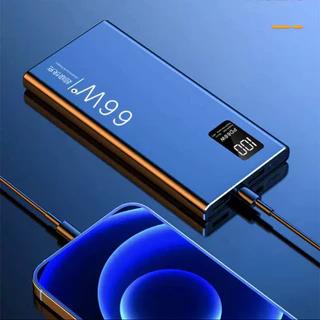 oppoชาร์จ1ครั้ง ใช้ได้1สัปดาห์ power bank 90 000mAh พาวเวอร์แบงค์ แบตเตอรี่สํารอง เพาเวอร์แบงค์ชาร์จเร็วชึน 100%