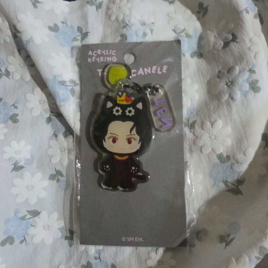 acrylic keyring ten canele