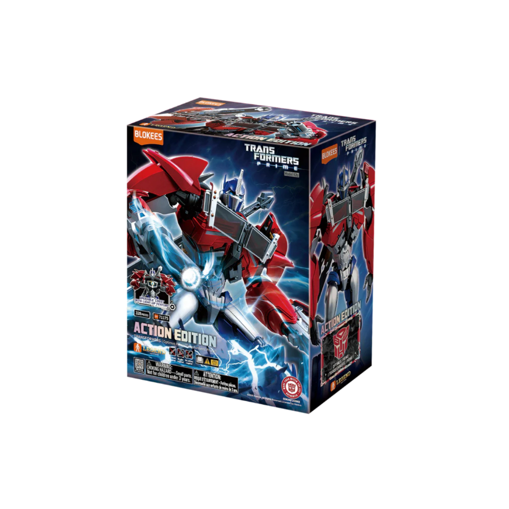 Transformers-Action Edition 06Prime 71175 (Blokees)-Optimus Prime Model Kit-Luminous Eyesทรานส์ฟอร์เมอร์ส ออพติมัส ไพรม์