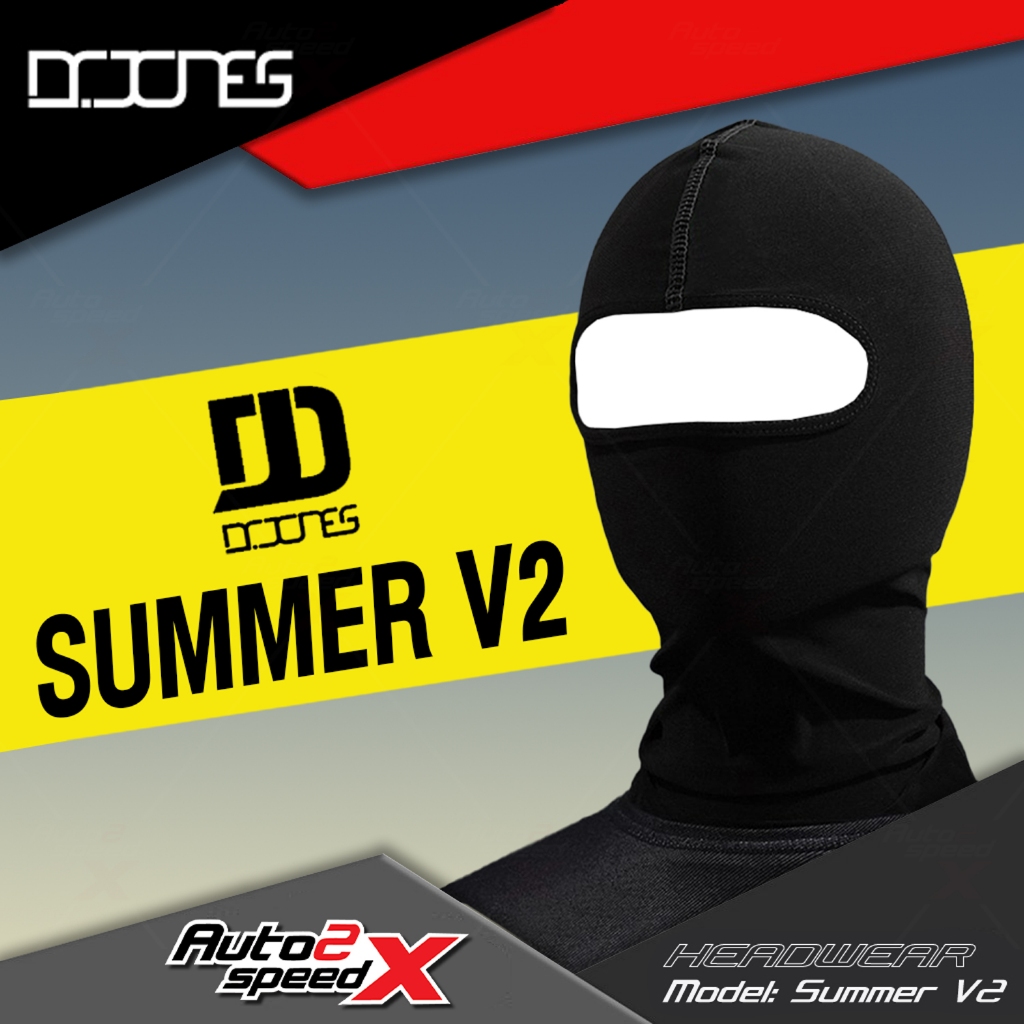 หมวกโม่ง DR.JONES SUMMER V2 ปิดหน้า โม่งคลุมหัว โม่งกันUV