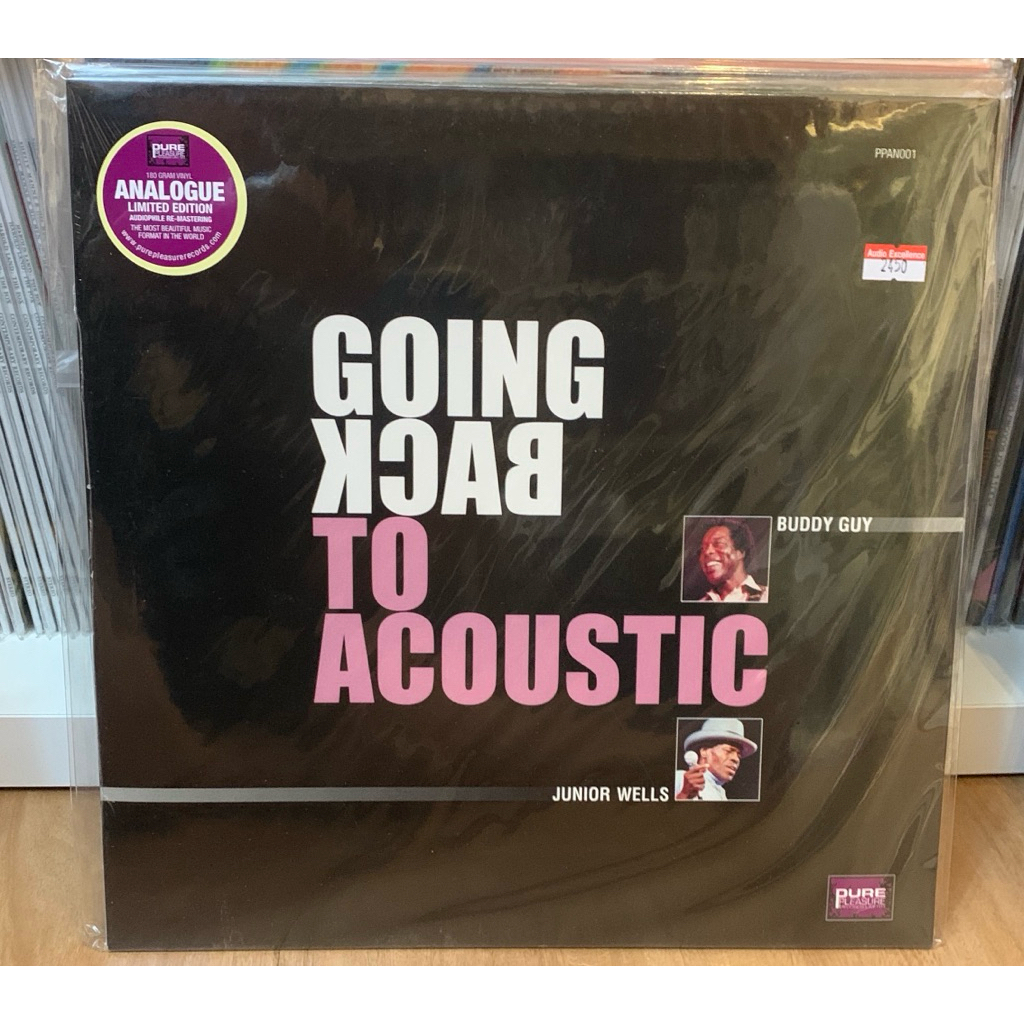 GOING BLACK TO ACOUSTIC -BUDDY GUY-JUNIOR WELLS 33rpm