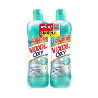 วิกซอล 700-900 มล. น้ำยาล้างห้องน้ำและสุขภัณฑ์ 3 ขวด และ 2 ขวด VIXOL