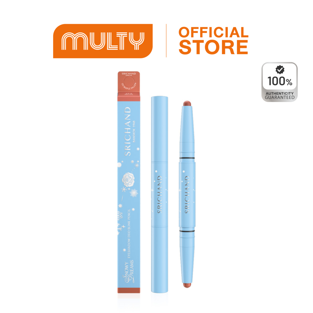 Srichand Snowy Dreams Eyeshadow Duo Blink Pencil อายแชโดว์ครีมชนิดแท่ง 2-in-1 รวม 2 เฉดสี