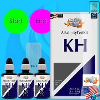 Tetra Test 7in1 pH KH NH3 No2 No3 ชุดทดสอบ น้ำยาวัดค่าน้ำ PetLife Alkalinity Amomonia Nitrite Nitrate Hygger tester