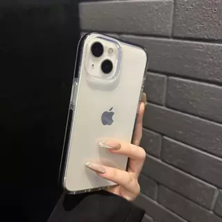 เคสใส สำหรับ iPhone รุ่นใหม่ล่าสุด PC เคสกันกระแทก รุ่น 16 15/14 Pro Max 13/12/11 pro/11/XS Max/XR/X|8/ 7 Plus