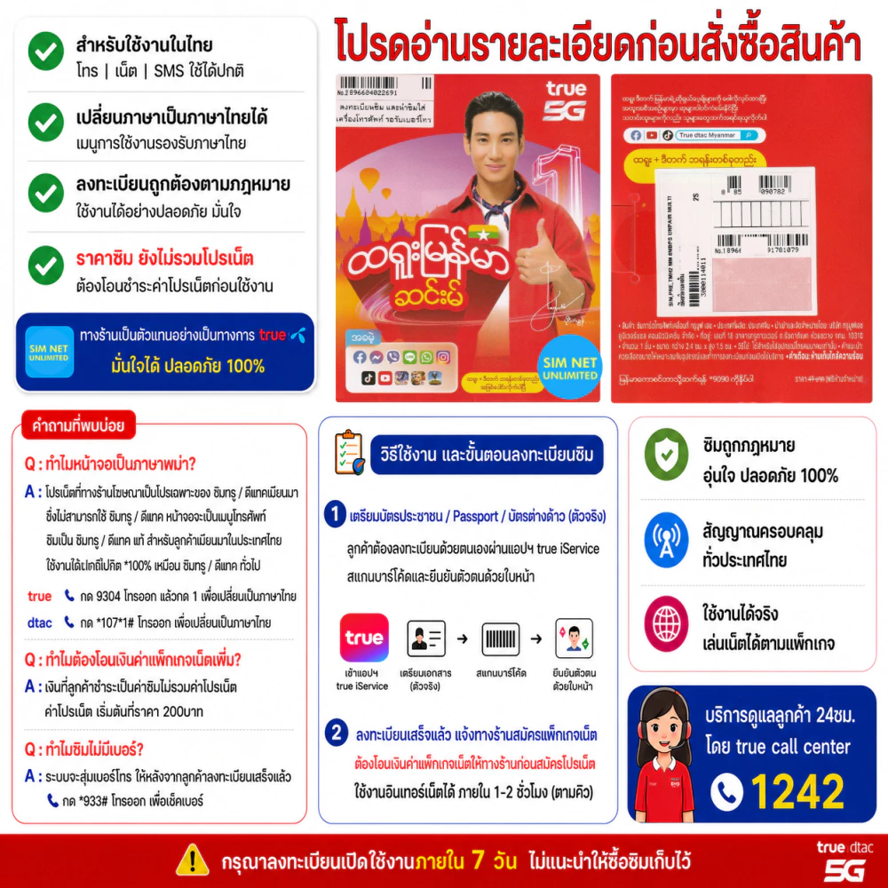 ชิมเทพ AIS เน็ตไม่จำกัด ความเร็ว 6Mbps, 15Mbps, 20Mbps (ซิมต้องเติมเงินสมัครโปรก่อนใช้งานเน็ต) thumbnail 4