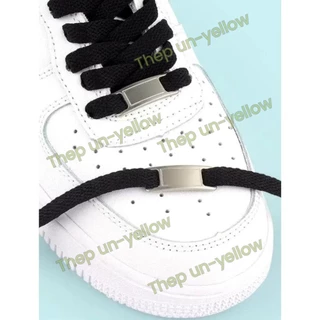 หัวเข็มขัดเชือกรองเท้า/ป้ายร้อยเชือกรองเท้าAF-1(Shoe laces )#ป้ายnikeAF-1#ป้ายAF-1#ป้ายเหล็กAF1งานคุณภาพเกรดAคมชัด