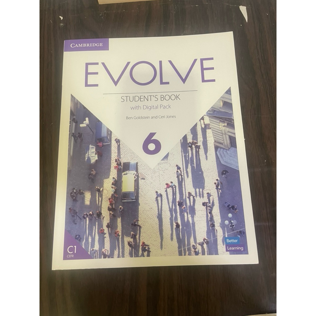cambridge evolve student's book with digital pack 6 หนังสือมือสอง