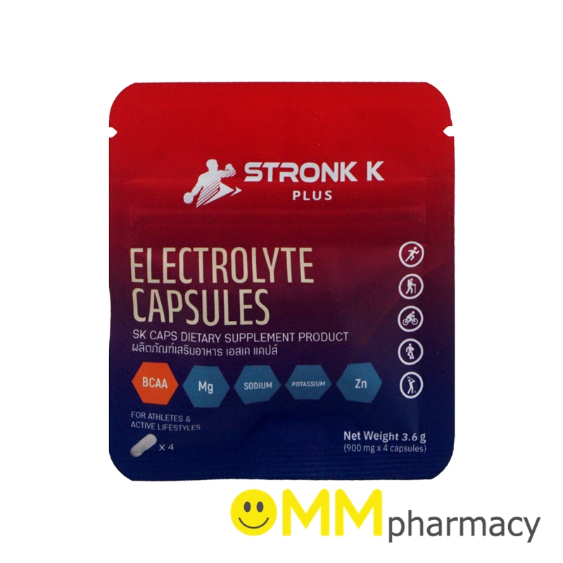 SK CAPS  PLUS ELECTROLYTE 4แคปซูล
