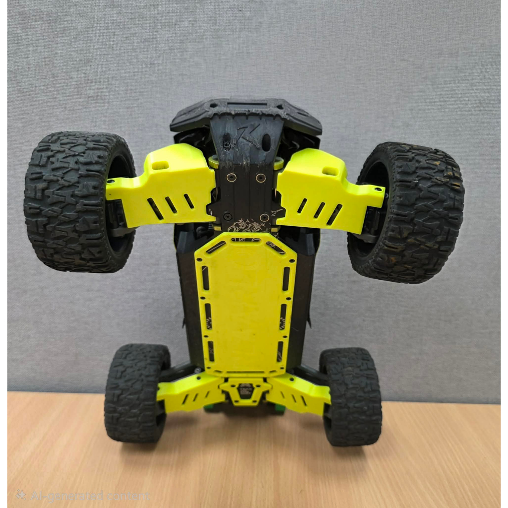 Rlaarlo omni terminator chassis guard การ์ดใต้ท้อง  สำหรับ Rlaarlo Omni Terminator 1:10 3D Print