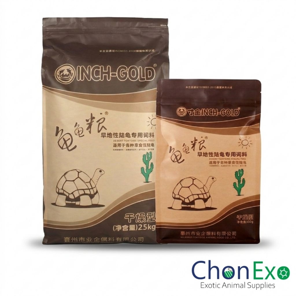 (พร้อมส่ง)อาหารเต่าบก INCH GOLD