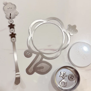 (Lot.3 พร้อมส่ง) Rise& เคสกระชอนผงมัทฉะ Button Blossom Collection