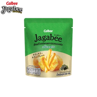 [แพ็ค 6] Jagabee PotatoStick Seaweed จากาบี้ มันฝรั่งแบบแท่ง รสสาหร่าย 38 กรัม