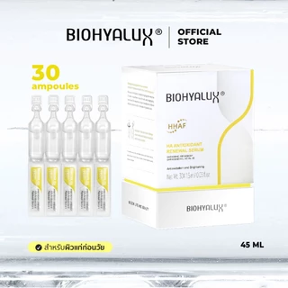 เซรั่มไฮยาพลัส ผิวใสอ่อนวัย Biohyalux HA Antioxidant Renewal Serum ไบโอไฮยาลักส์ เซรั่มต้านอนุมูลอิสระ