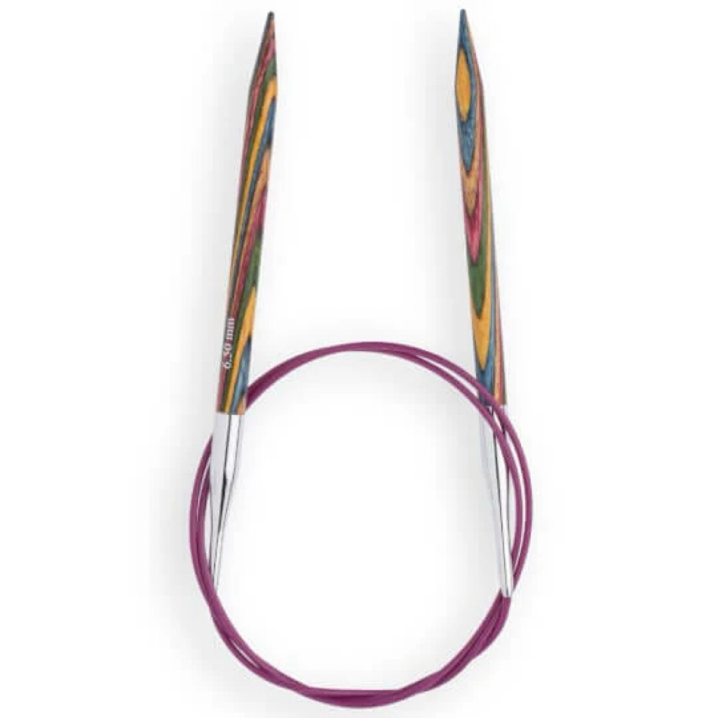 Stmfonie wood Fixed circular knitting needle 80cm