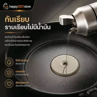 กระทะเคลือบหินอ่อน กระทะ เทฟล่อน 3ชั้น ไม่ติดกะทะ กระทะนอนสติ๊ ขนาด 21-25cm กระทะหน้ากว้างหม้อเกาหลี ใช้กับเตาแม่เหล็ก