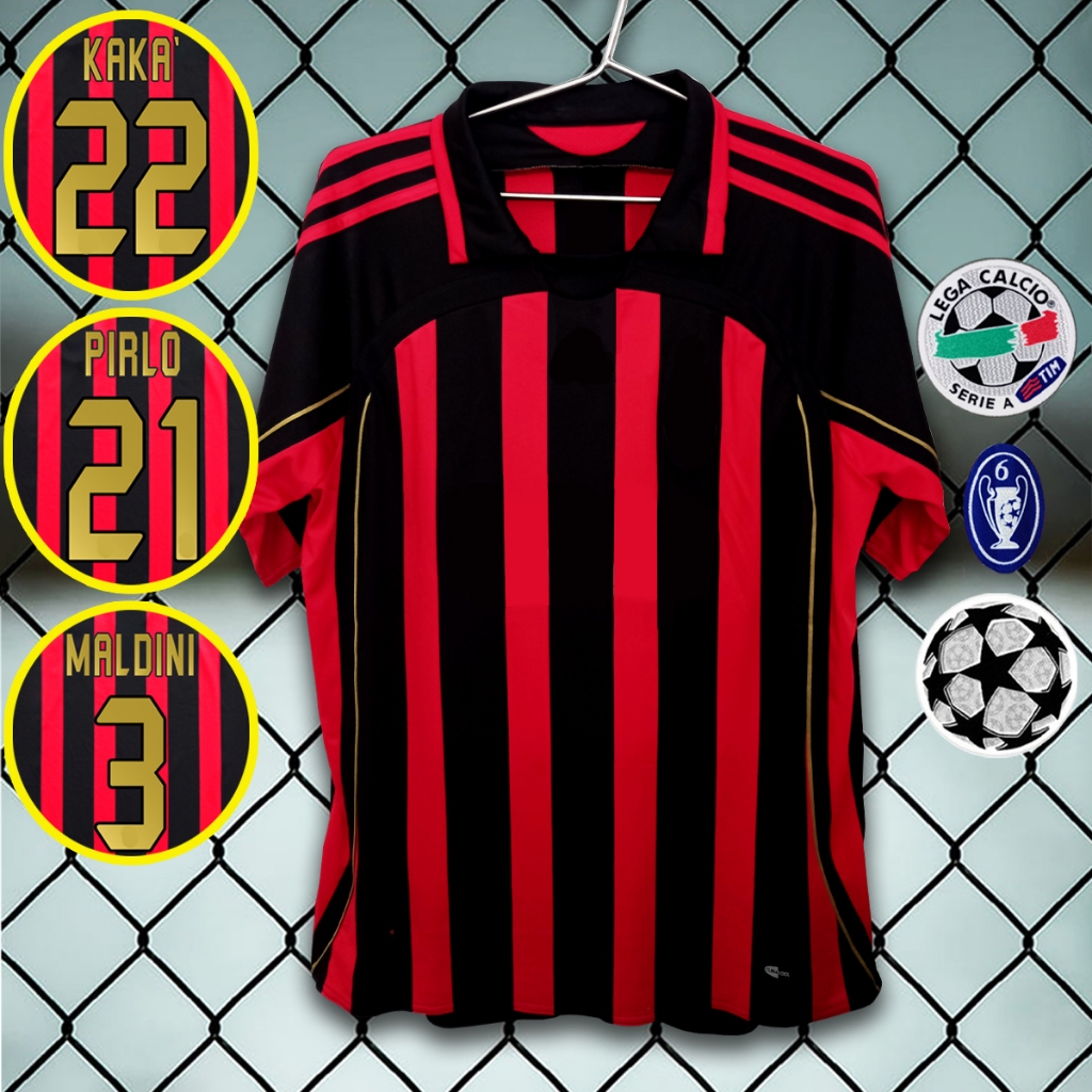 เสื้อบอล เสื้อฟุตบอลวินเทจ ทีม lOซี /เหย้า ปี2006-07 #RT0004 อาร์มกัลโช่,ยูฟ่า/รับทำชื่อเบอร์ ไซส์เอเชีย S-2XL