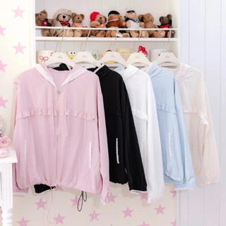 RIKAน้องYUKIเสื้อกันUV คลุมกันแดดupf50+ สำหรับการปกป้องจากแสงแดด