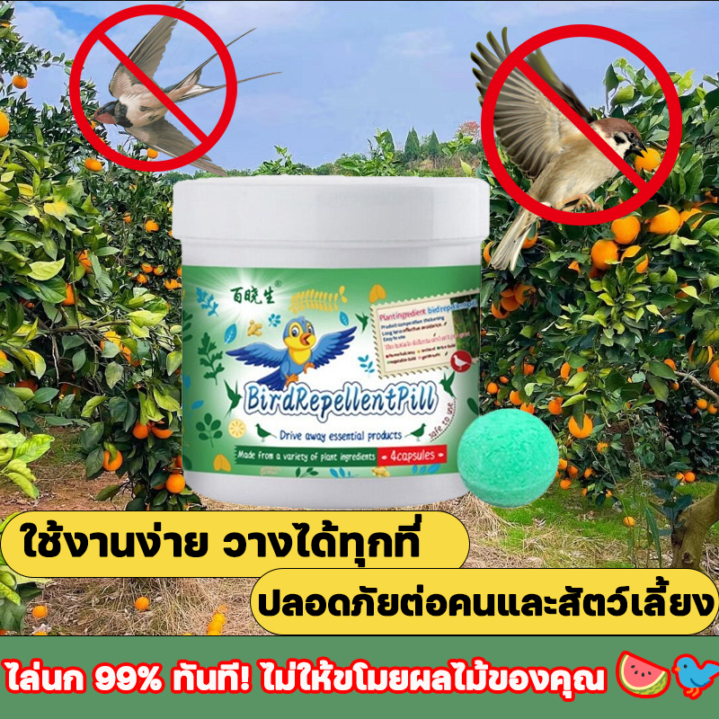 🐦ไล่นกได้ 99% ภายใน 3 วัน!  ลูกบอลไล่นก ลูกบอลขับไล่นก ปลอดภัยต่อคนและสัตว์เลี้ยง ใช้งานง่าย ทนแดดทนฝน 🌞🌧️