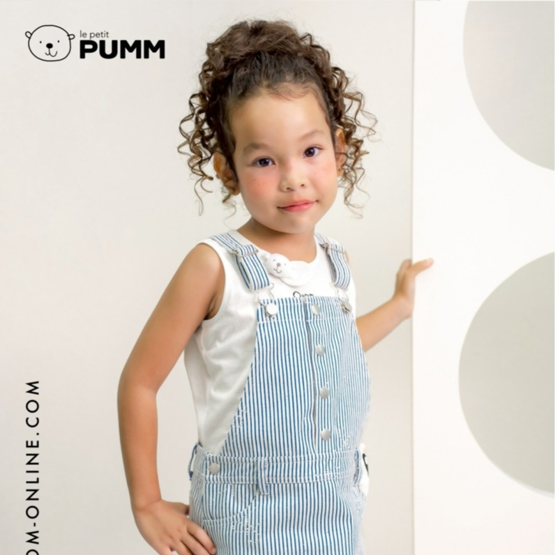 𝐏𝐮𝐦𝐦 & 𝐅𝐫𝐢𝐞𝐧𝐝𝐬 ชุดเซ็ทเสื้อ+เอี๊ยมกระโปรง : MS PU 600+601 MF8