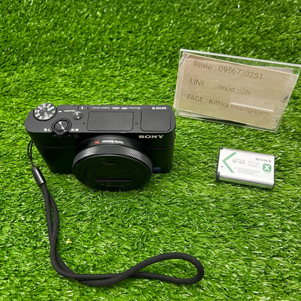 กล้อง Sony RX100 VI หมดประกัน สภาพดี
