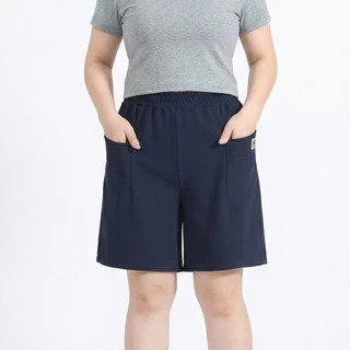 กางเกงขาสั้นที่ต้องมีติดตู้เสื้อผ้า ฟรีไซส์ เอวยางยืด ใส่ได้ตลอด ไม่มีตกเทรนด์ 5114
