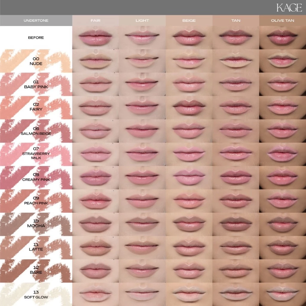 (New) KAGE - CLOUDY LIP BLENDING #ลิปละเมอ ลิปไลน์เนอร์เบลอปาก 2in1 พร้อมแปรงเบลอ ฟุ้งละมุน เขียนลื่น ติดทน thumbnail 3