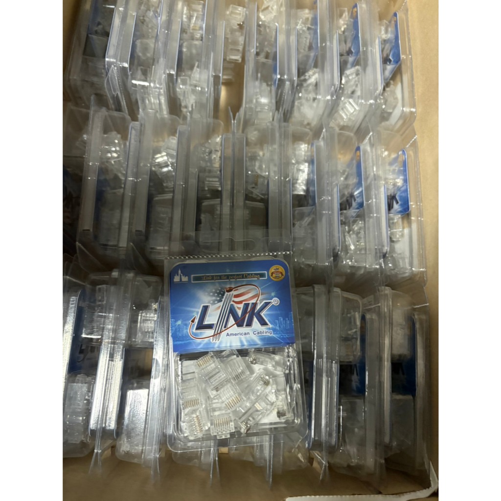 หัว RJ45   (หัวแลนใส)