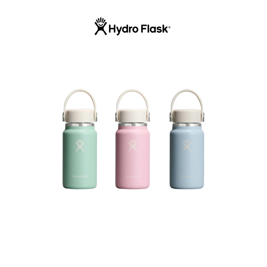 HYDRO FLASK กระบอกน้ำ WIDE MOUTH FLEX SIP LID 16 OZ กระติกน้ำ เก็บอุณหภูมิ เก็บความเย็น สูญญากาศ ของแท้ ของขวัญ