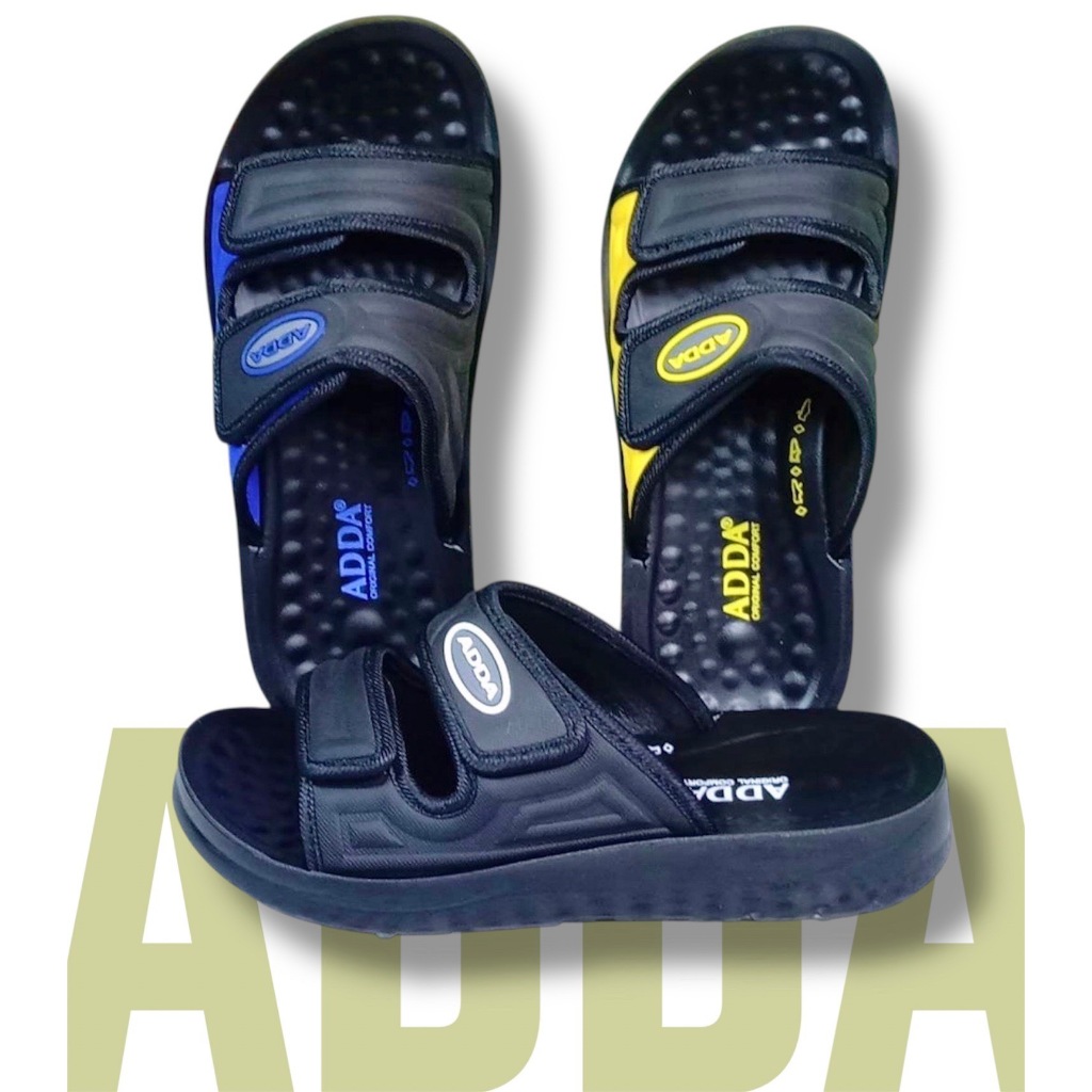 ADDA รุ่น 7MA03 รองเท้าสวมรุ่นใหม่ ทรงสวย เบา ทน ใส่สบาย ลำลองชาย ไซส์ 39-43