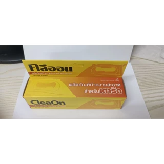 CLEAON Cleaner for surface of iron คลีออน ผลิตภัณฑ์ทำความสะอาดสำหรับเตารีด ขจัดคราบไหม้ ปริมาณ 60 ml.