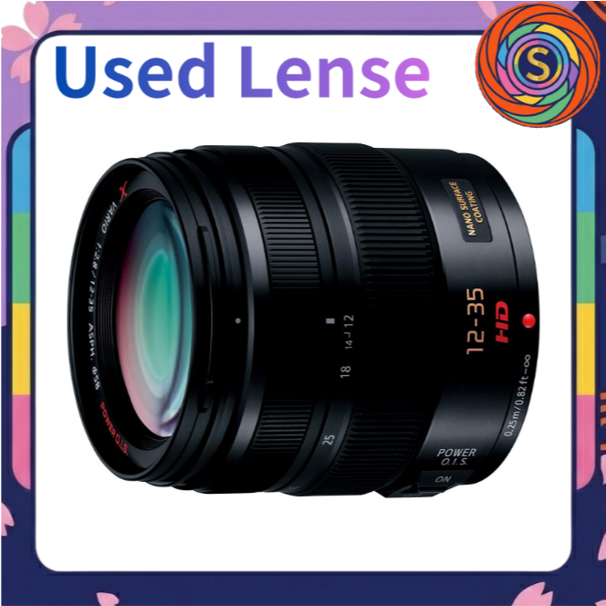 【Secondhand】Panasonic LUMIX G X VARIO 12-35mm F2.8 ASPH POWER O.I.S. H-HS12035 Standard Zoom Lens M4