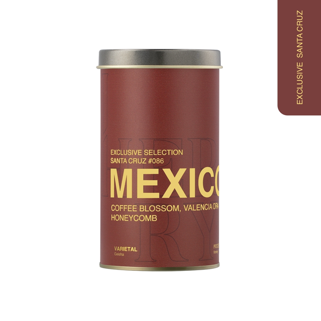 NICHERRY เมล็ดกาแฟ  Mexico Geisha Honey Lot#086 | Santa Cruz | Tropical — Specialty คั่วอ่อน 100g