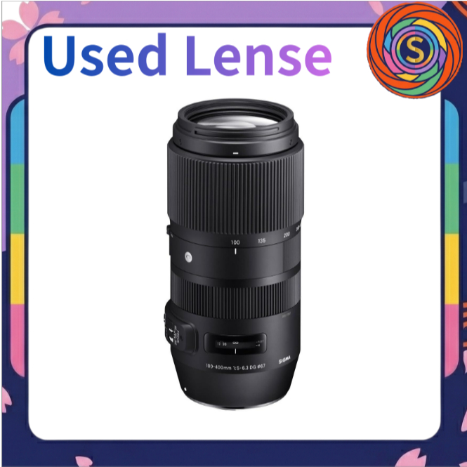 【Secondhand】Sigma 100-400mm F5-6.3 DG OS HSM Contemporary Super Telephoto Zoom Lens Sigma SA-mount F
