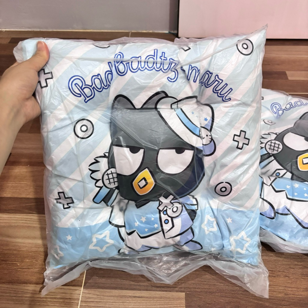 (พร้อมส่ง!) เบาะรองนั่ง Bad Badtz-Maru ขนาด 40x40 cm หนานุ่ม ลิขสิทธิ์แท้