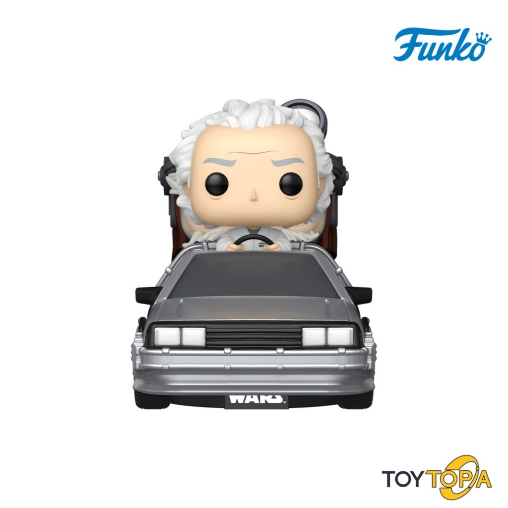 (86449)Doc with Time Machine (133) POP! Rides Deluxe: Back to the Future by Funko