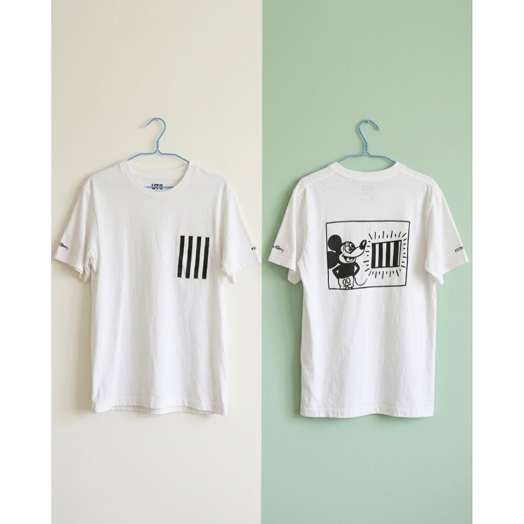 เสื้อยืด Uniqlo MICKEY MOUSE × Keith Haring