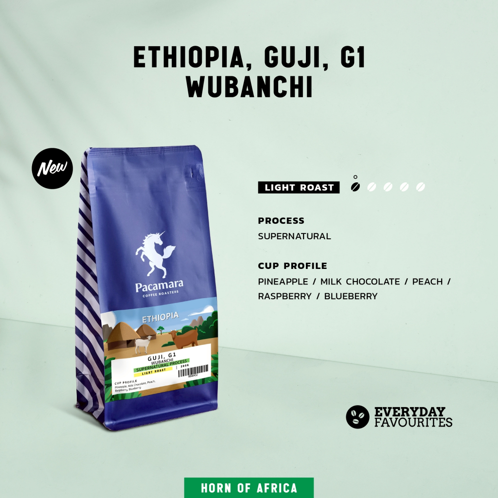 Ethiopia G1 Guji Wubanchi Natural 200g