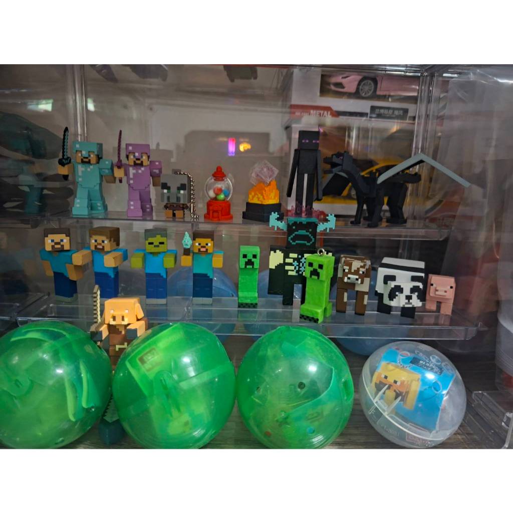 กาชาปอง ชุดฟิกเกอร์ MINECRAFT Bandai หลายเชต